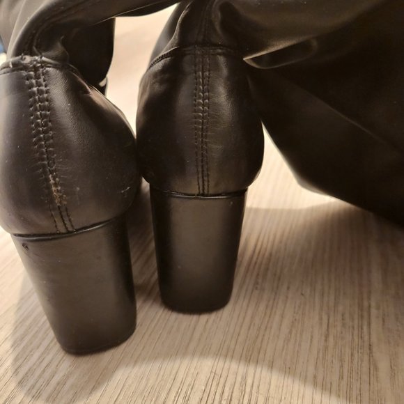 CL by Chinese laundry thigh high boots faux leather size 7 - Picture 3 of 5